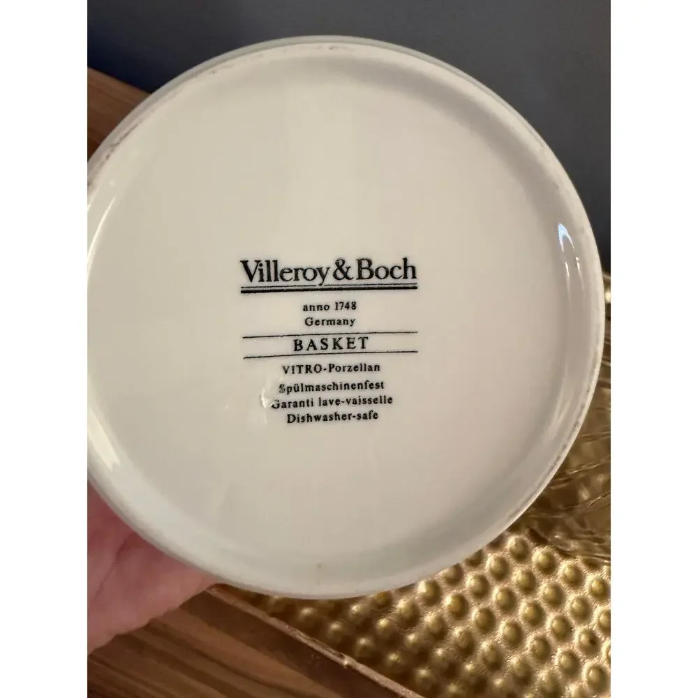VILLEROY & BOCH Basket Sugar Bowl
